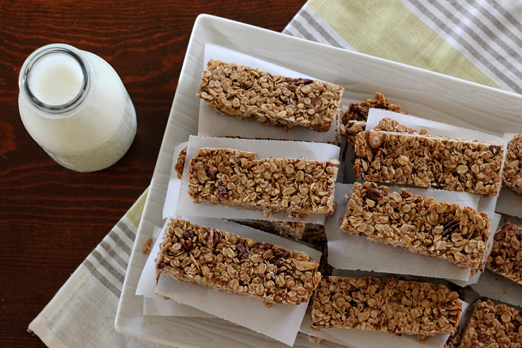 Maple Nut Granola Bars Stacks Aeriel Maple Nut Granola Bars Stacks Aeriel