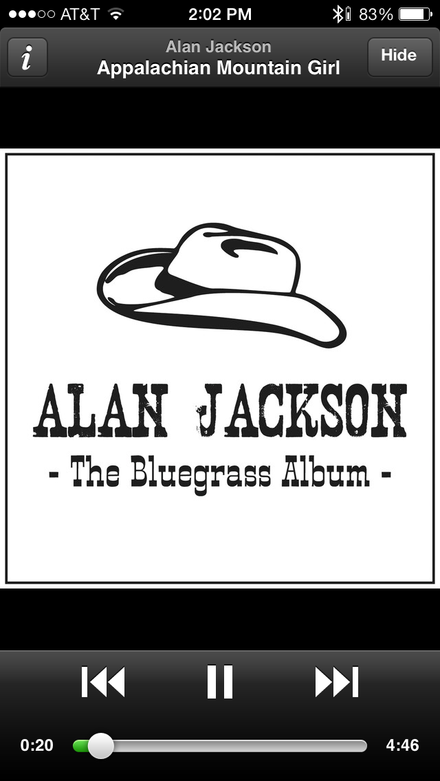 Alan Jackson has a special little country cabin inside my heart.
