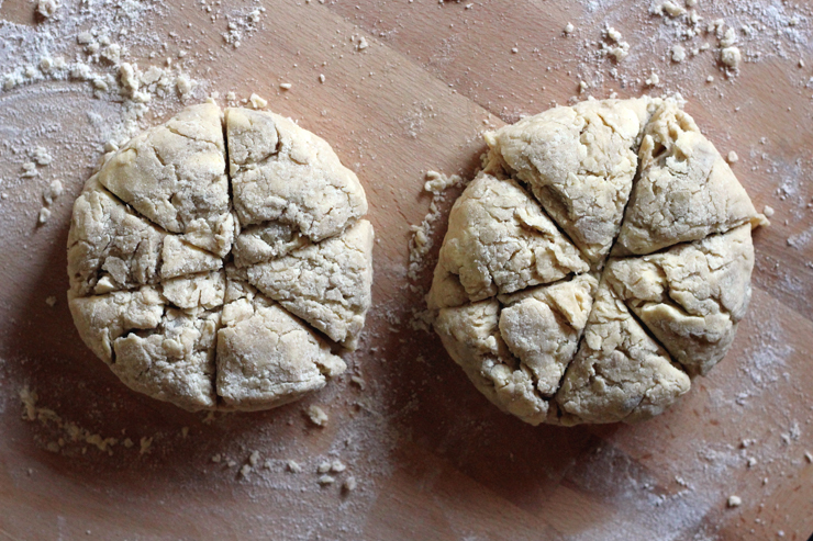 Apple Spice Scones Cut Apple Spice Scones Cut