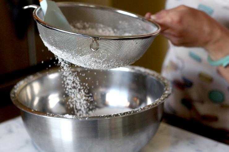 Salty Dog Macarons Sifting Salty Dog Macarons Sifting