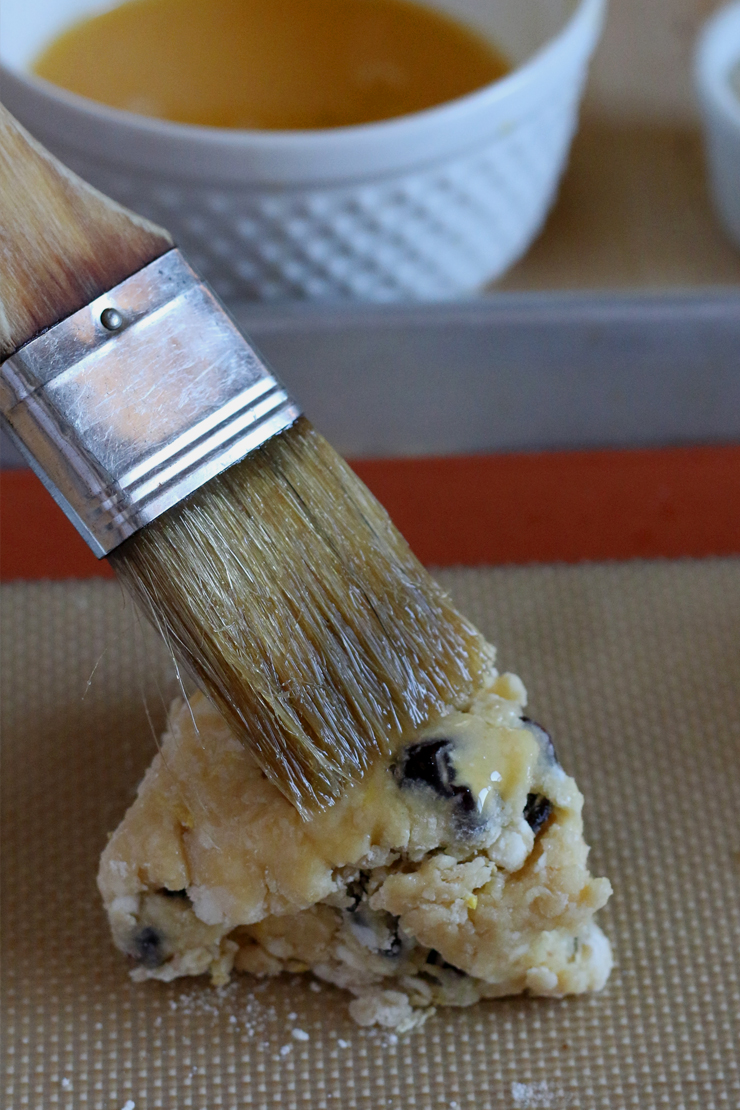 Sour Cherry Lemon Scones Egg Wash Sour Cherry Lemon Scones Egg Wash