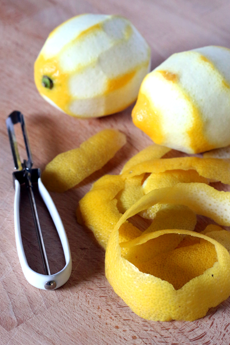 Peeled lemons Peeled lemons