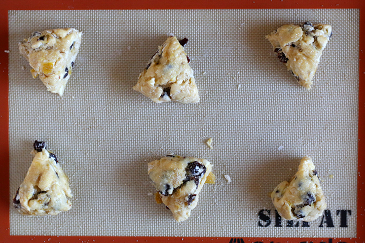 Sour Lemon Cherry Scones Pre Bake Sour Lemon Cherry Scones Pre Bake