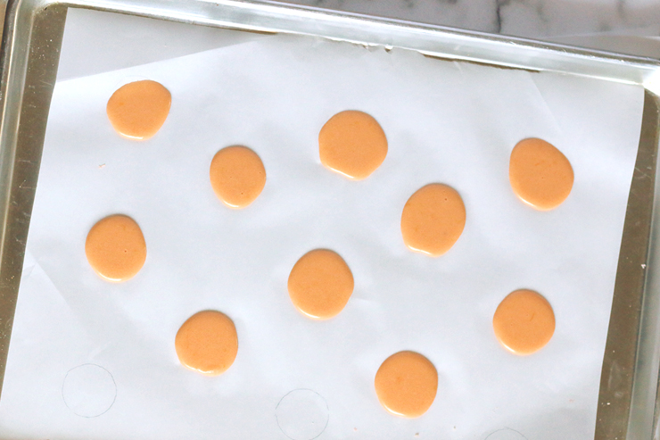 Salty Dog Macarons Thin Batter