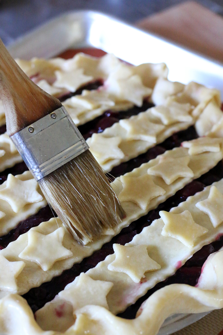 Cherry Bourbon Pie Brush Cherry Bourbon Pie Brush