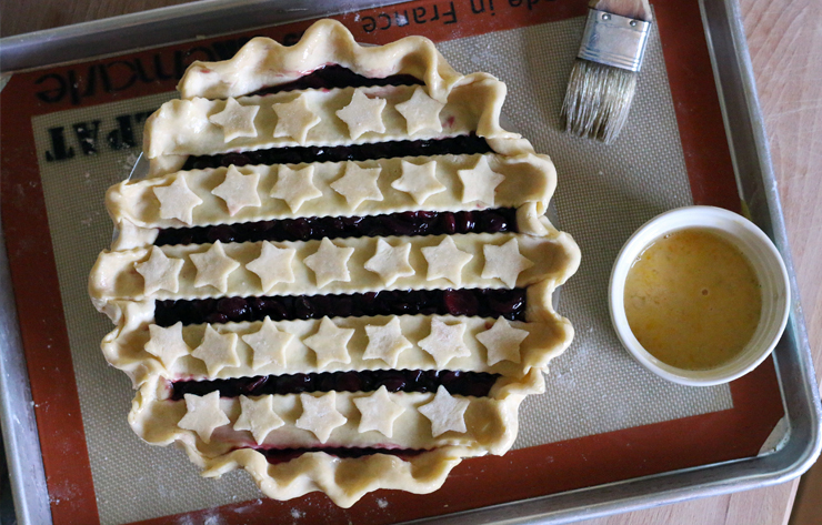 Cherry Bourbon Pie Egg Wash Cherry Bourbon Pie Egg Wash