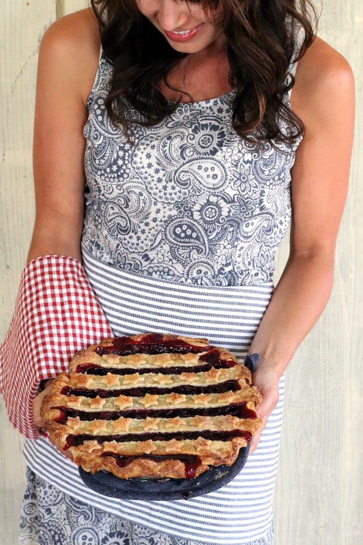 Cherry Bourbon Pie Cherry Bourbon Pie