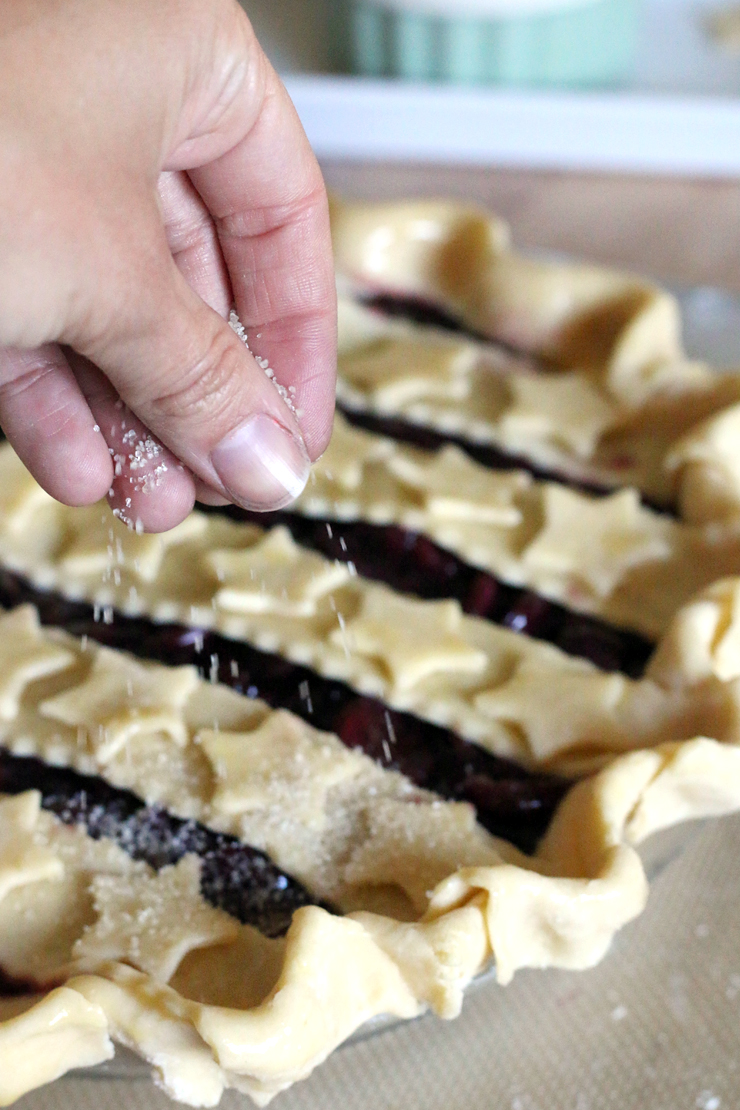 Cherry Bourbon Pie Sprinkle Cherry Bourbon Pie Sprinkle