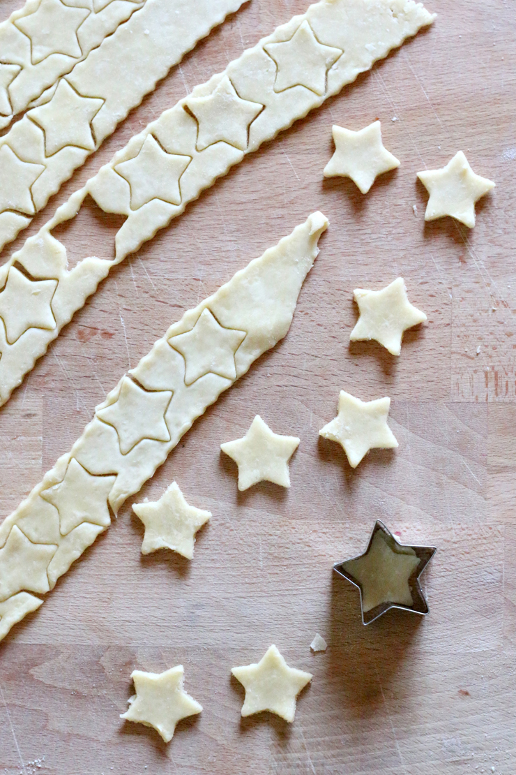 Cherry Bourbon Pie Stars Cherry Bourbon Pie Stars