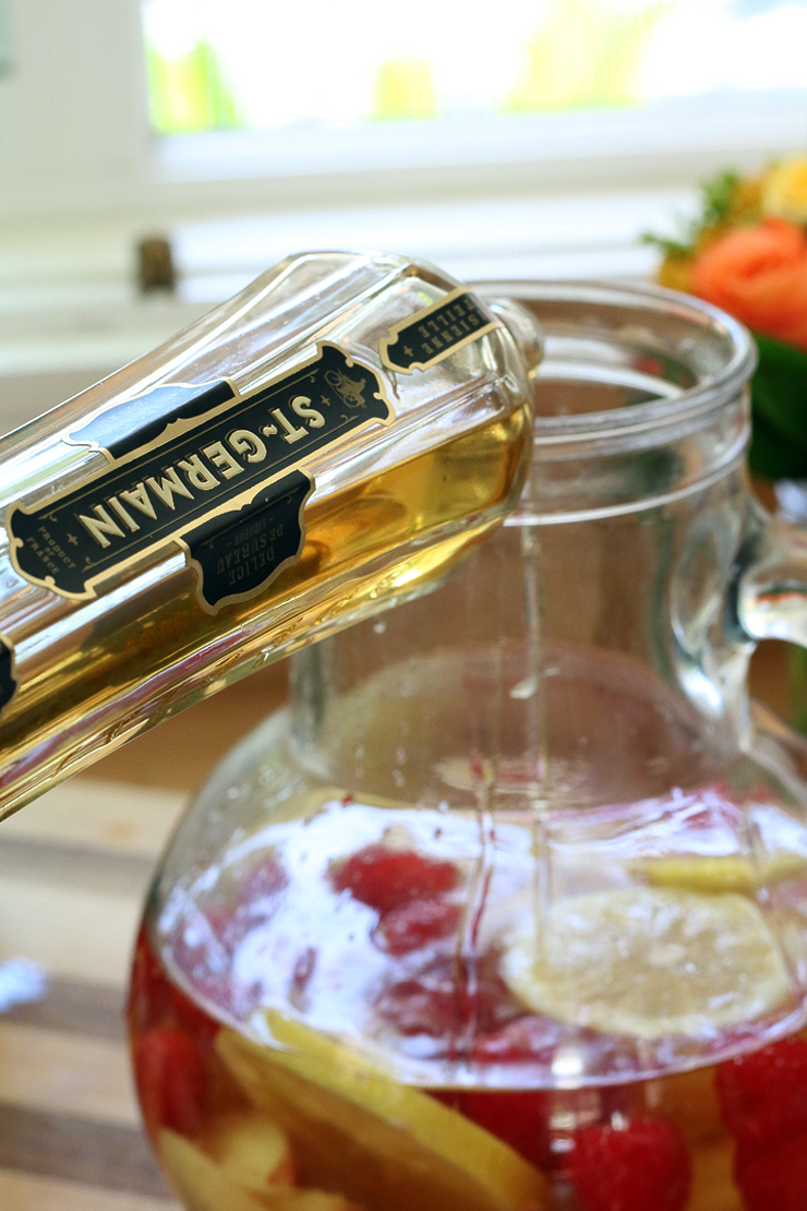 White Sangria St. Germain White Sangria St. Germain