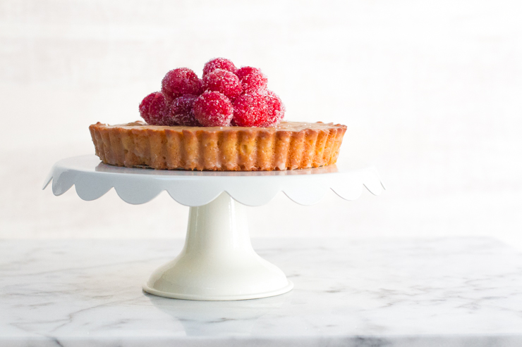 RaspberryFinancierCake-34