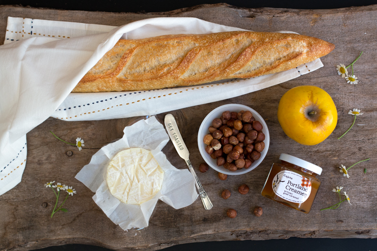 Goat Cheese Apple Hazelnut & Cajeta Crostini ingredients Goat Cheese Apple Hazelnut & Cajeta Crostini ingredients