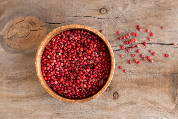 pink peppercorns