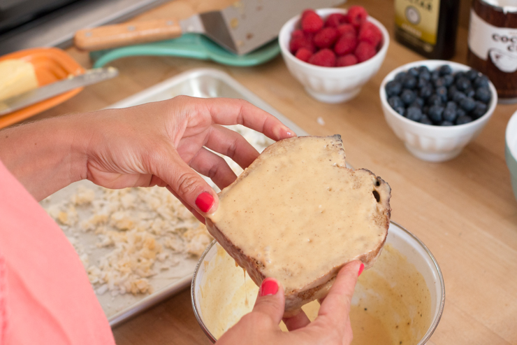 Coconut French Toast custard dip