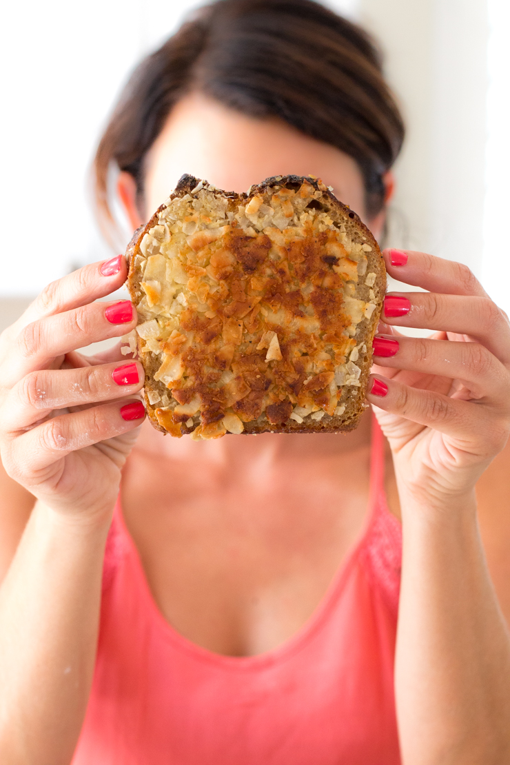 Becky Sue with french toast - Toastface Killah