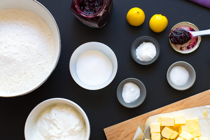 Huckleberry Jammers ingredients