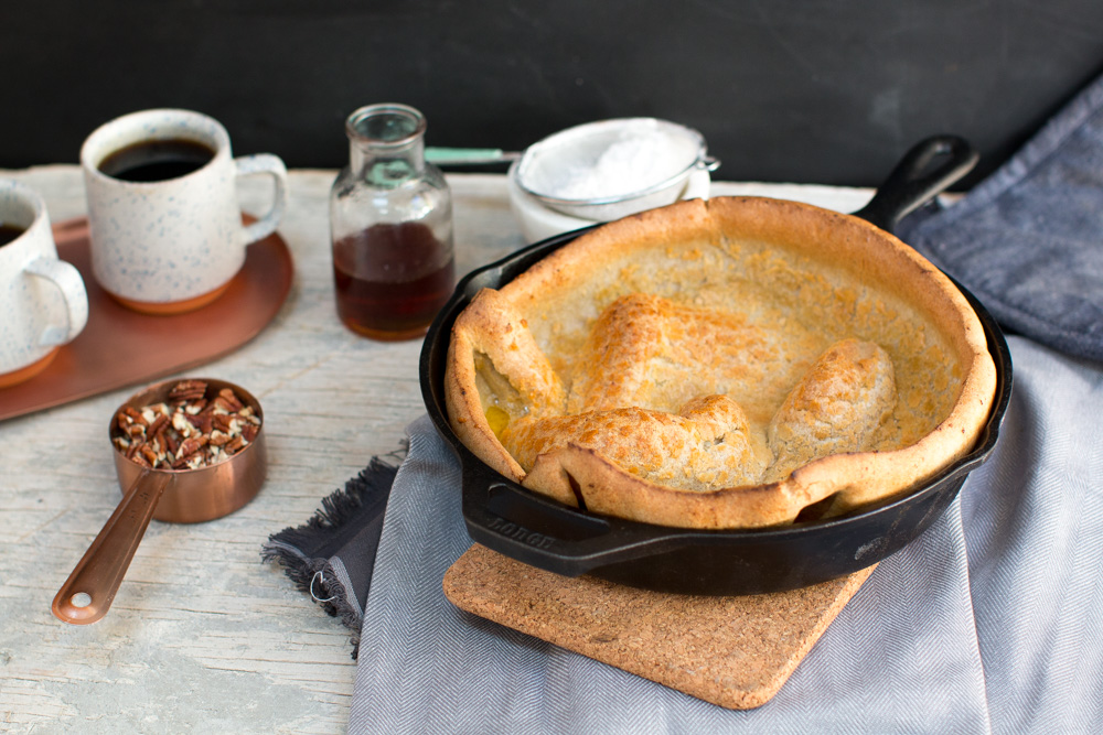 Hootenanny Pancake baked