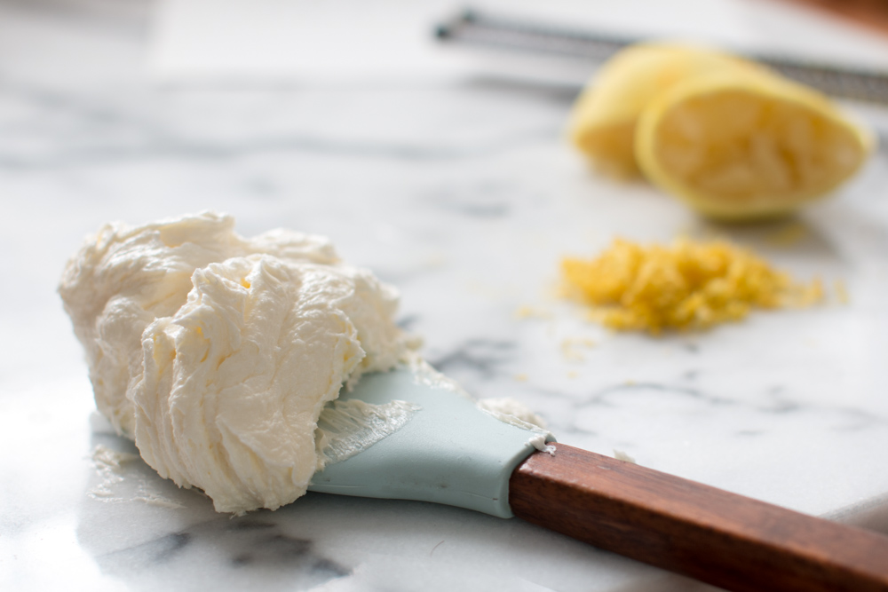 creamed butter and sugar