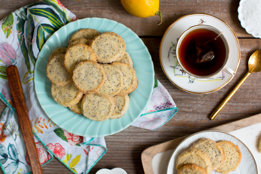 Lemon Poppy Seed Shortbread Cookies-32
