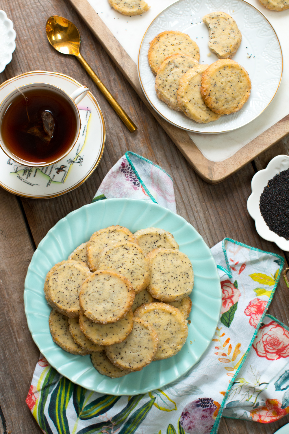 Lemon Poppy Seed Shortbread Cookies-36