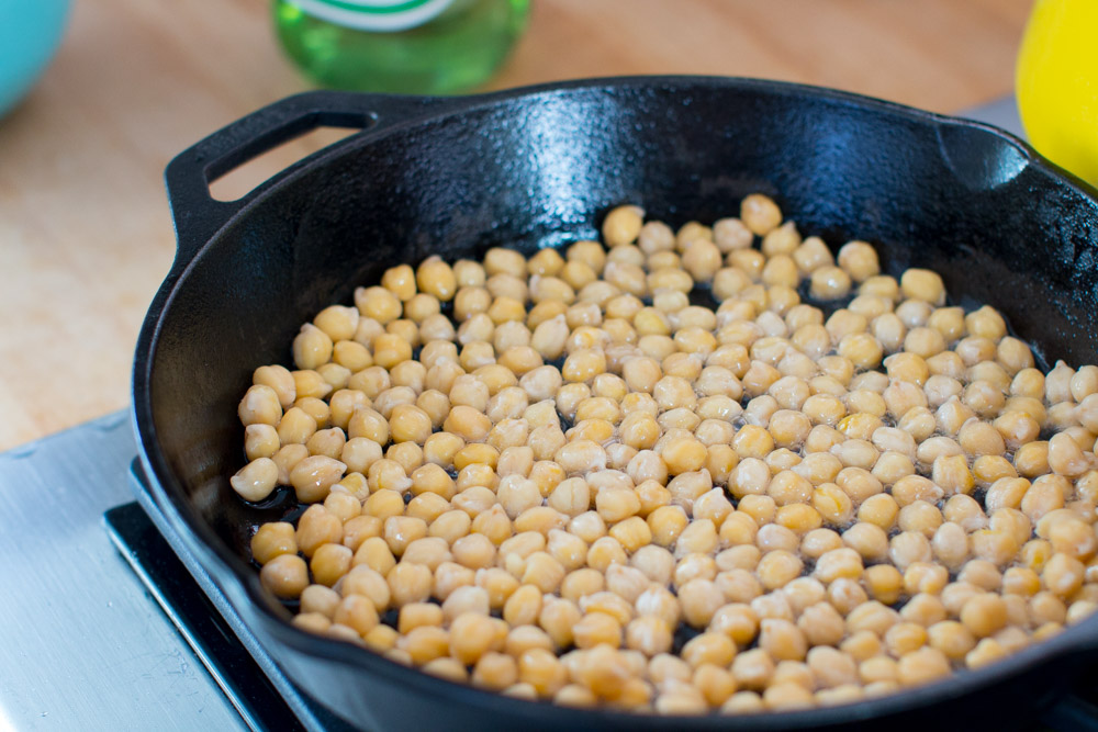 Frying Chickpeas