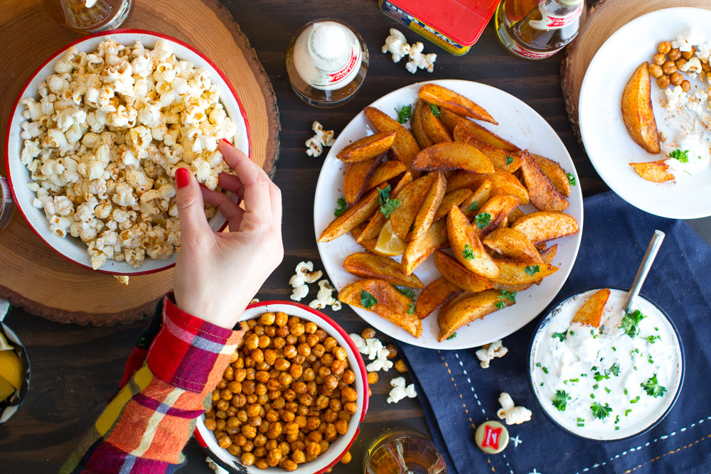 Snack Attack with the Old Bay Three Way