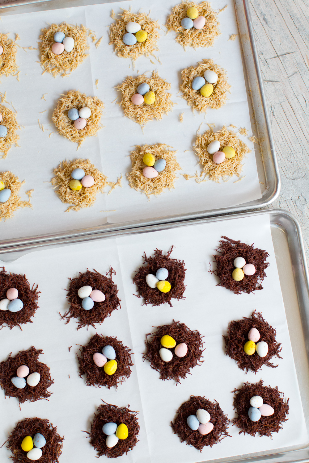 Chocolate Birds' Nests-8