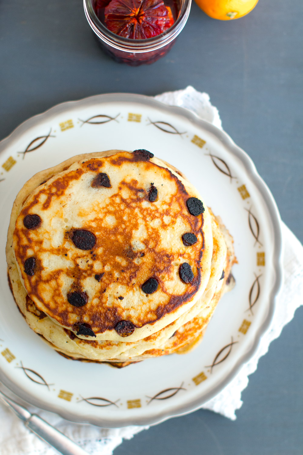 Ricotta Chocolate Chip Pancakes