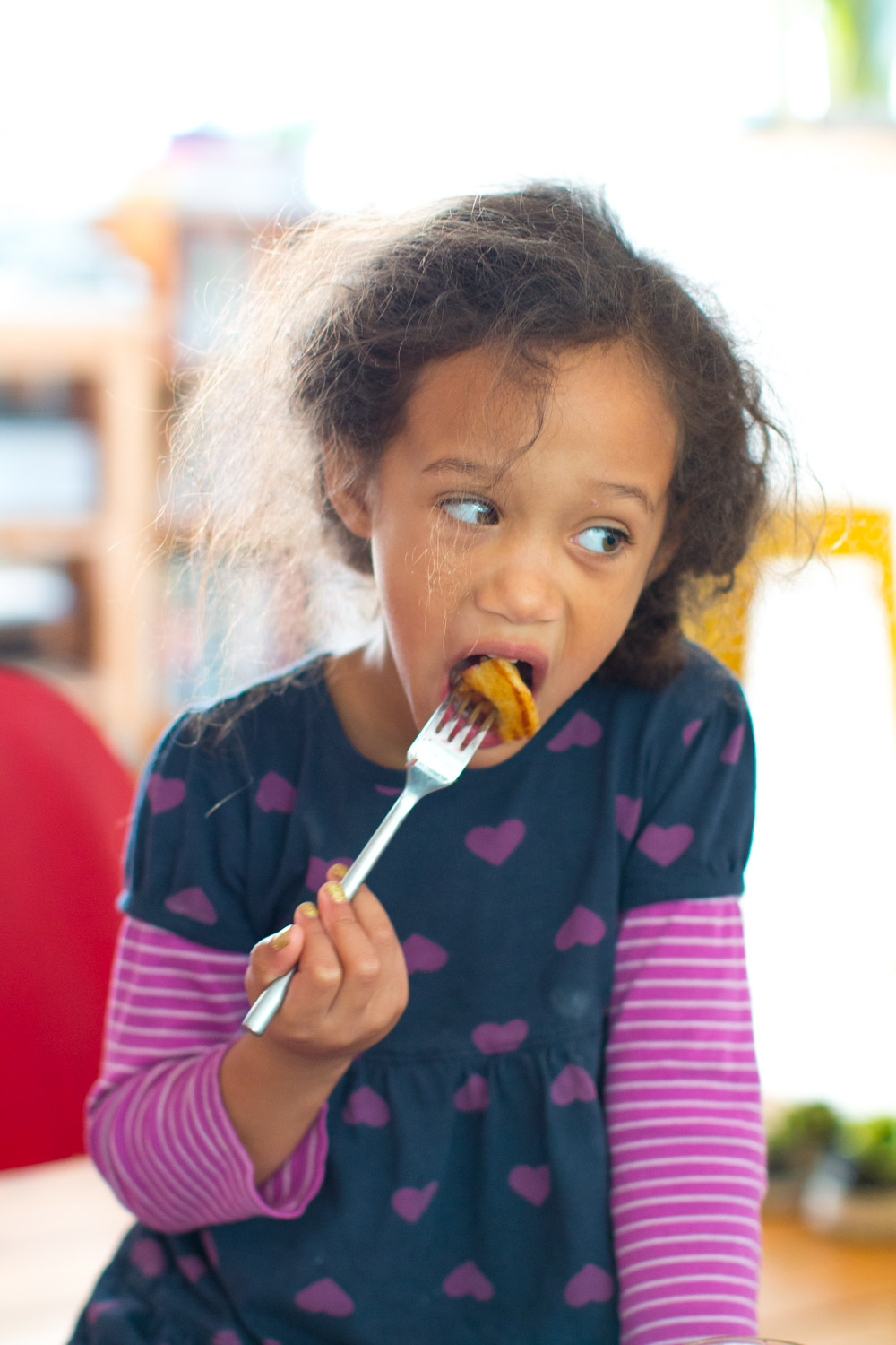 Ricotta Chocolate Chip Pancakes with Blood Orange Compote-27