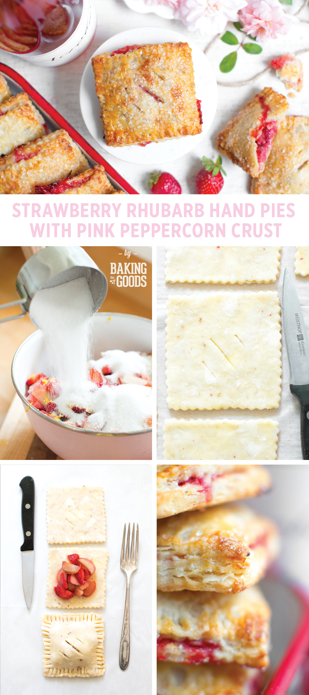 Strawberry Rhubarb Hand Pies Skyscraper