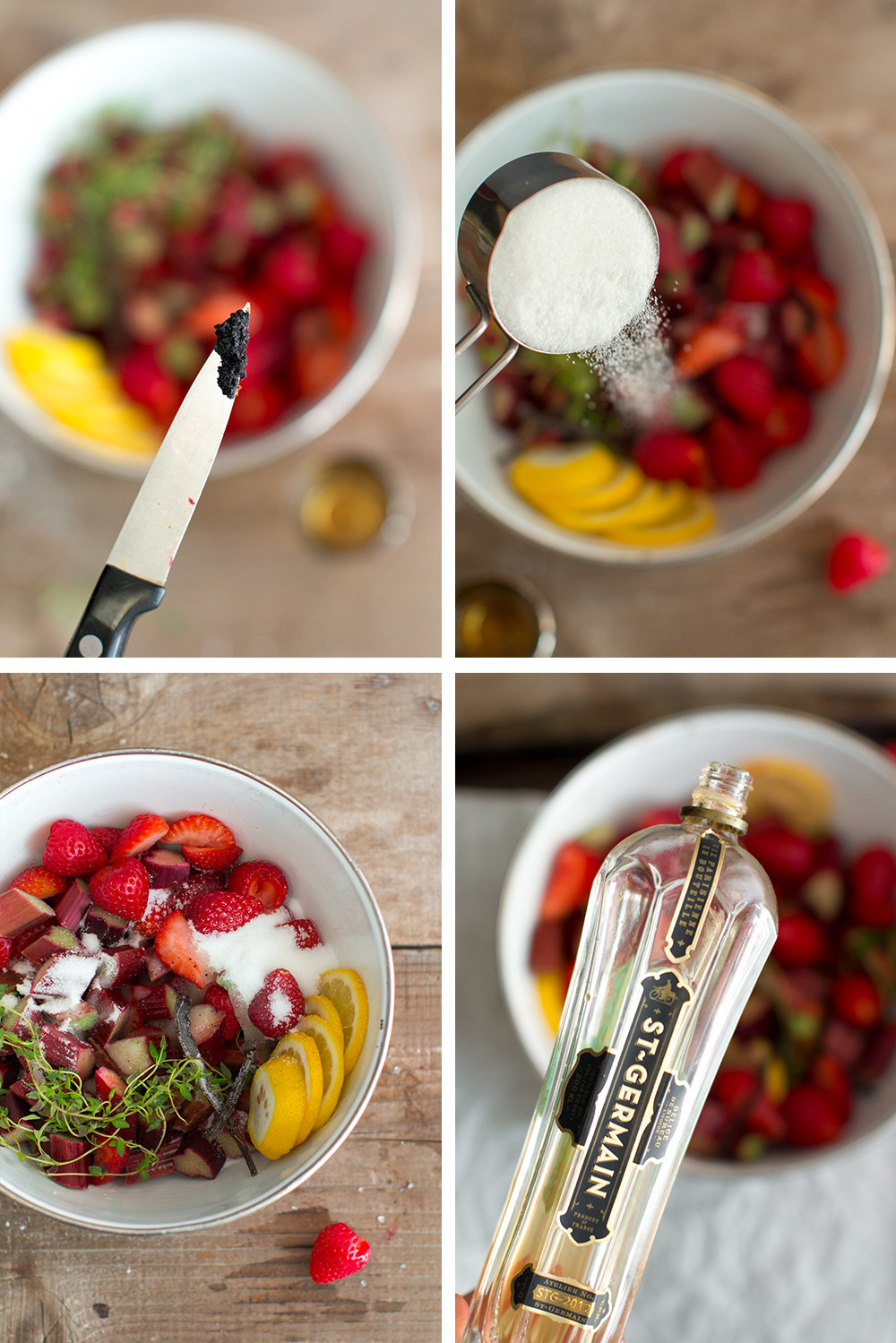 Strawberry Rhubarb Shortcake Filling