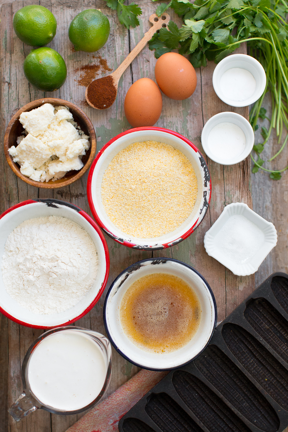 Ingredients for Mexican Street Cornbread