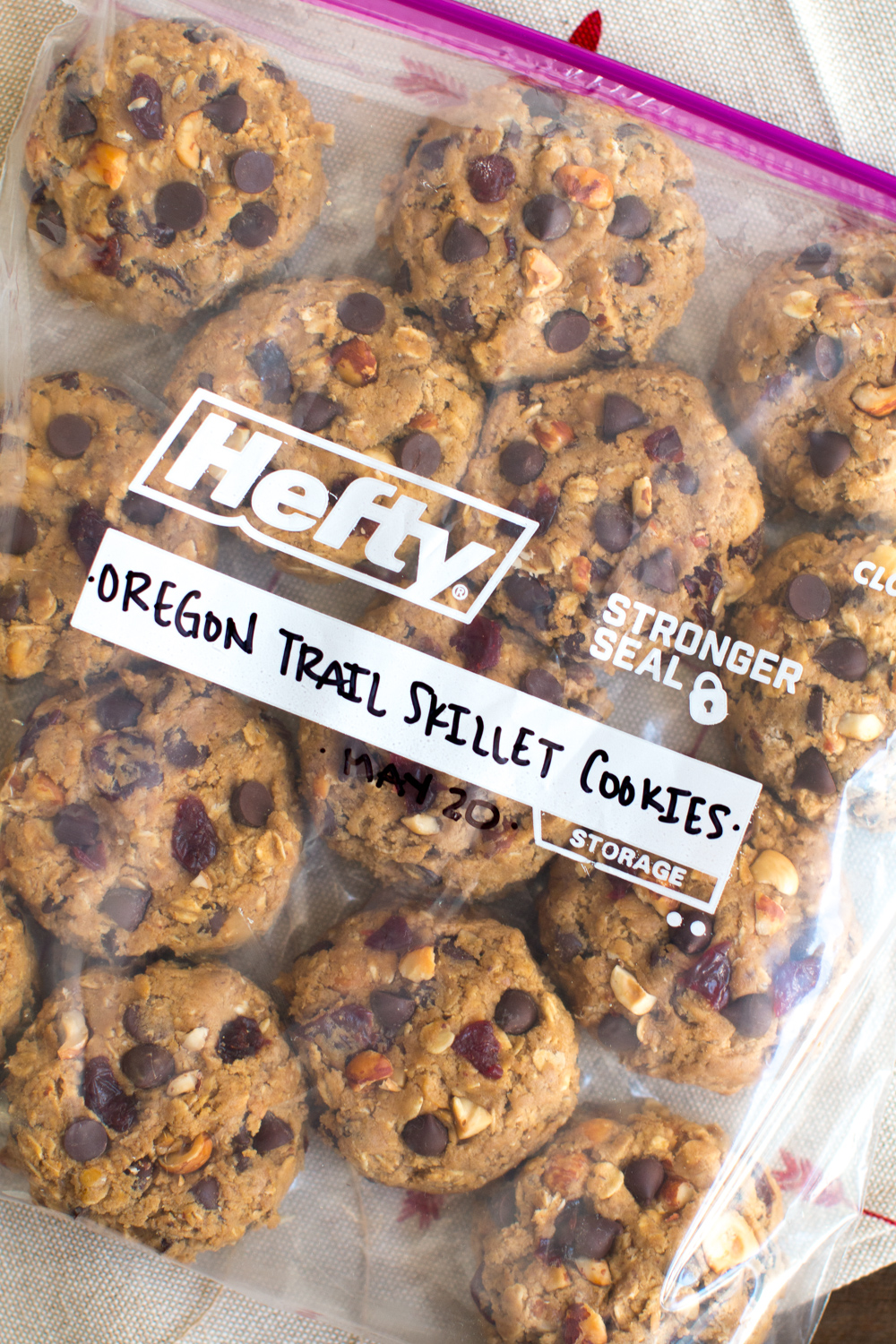 MOregon Trail Mini Skillet Cookie dough