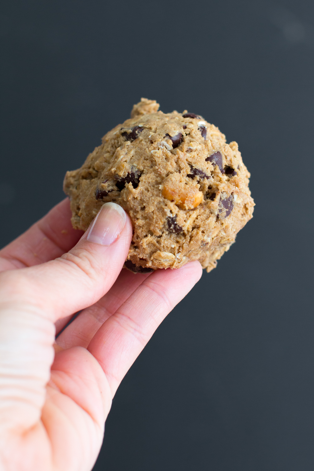 Oregon Trail Mini Skillet Cookies dough ball
