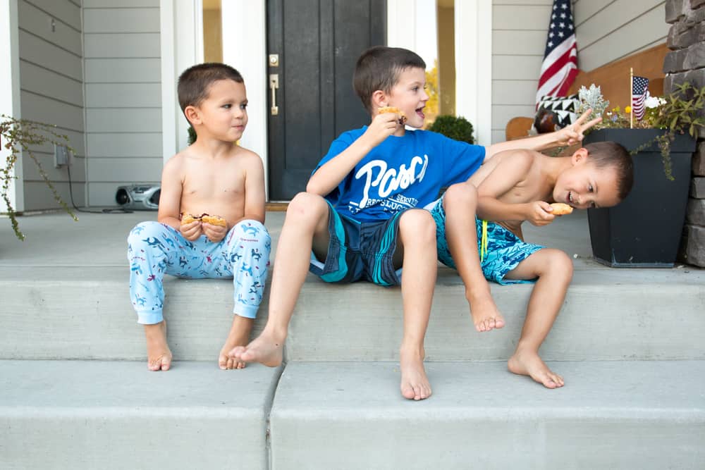 Boys will be adorable, hilarious, goofy boys