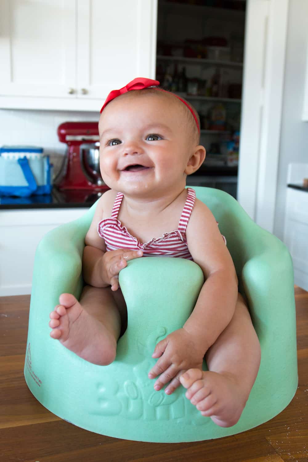 Violet, the happiest baby on earth