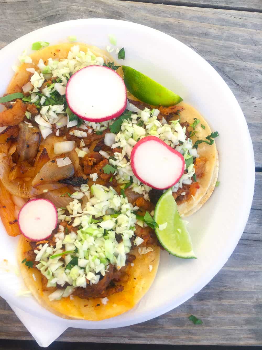 Tacos del Pasco at the taco truck!