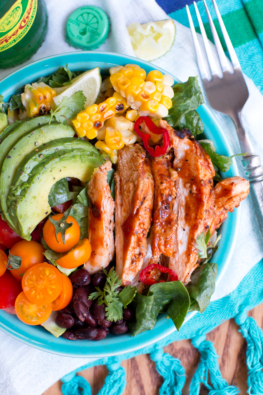 Buttermilk BBQ Southwest Chicken Salad