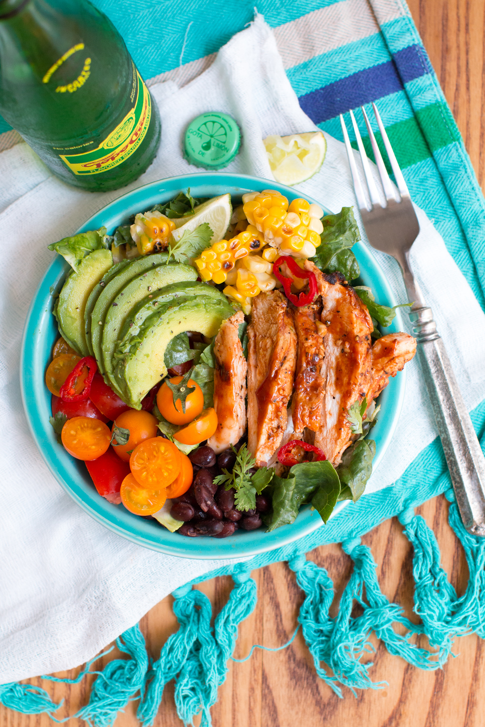 Buttermilk BBQ Southwest Chicken Salad