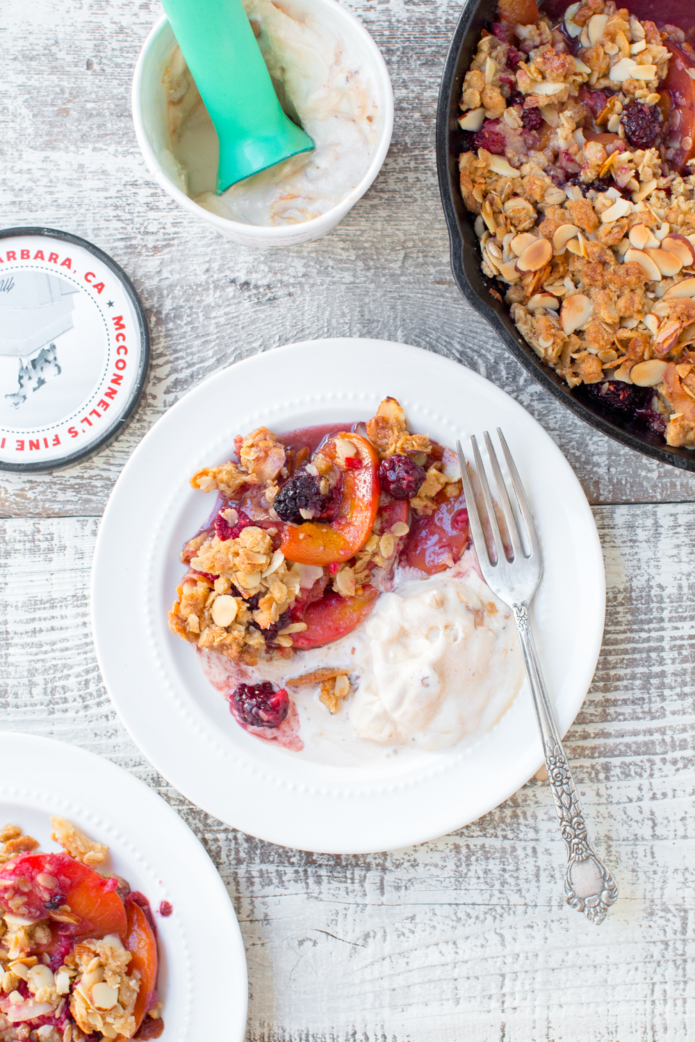 Peach Berry Crisp