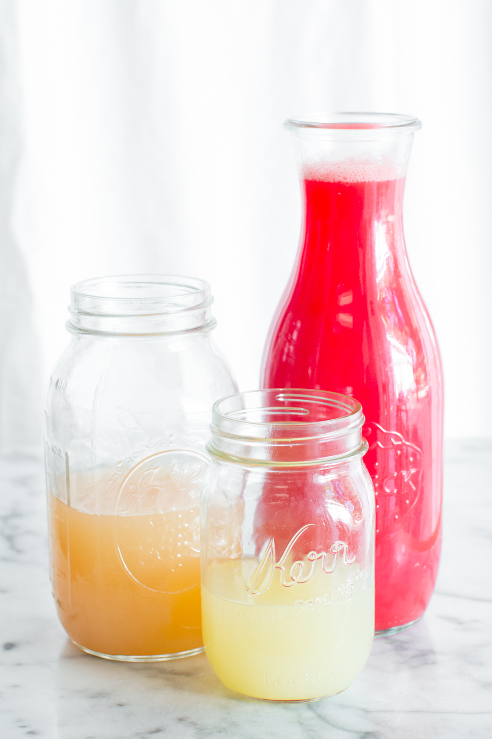 fresh squeezed watermelon, grapefruit and lime juice