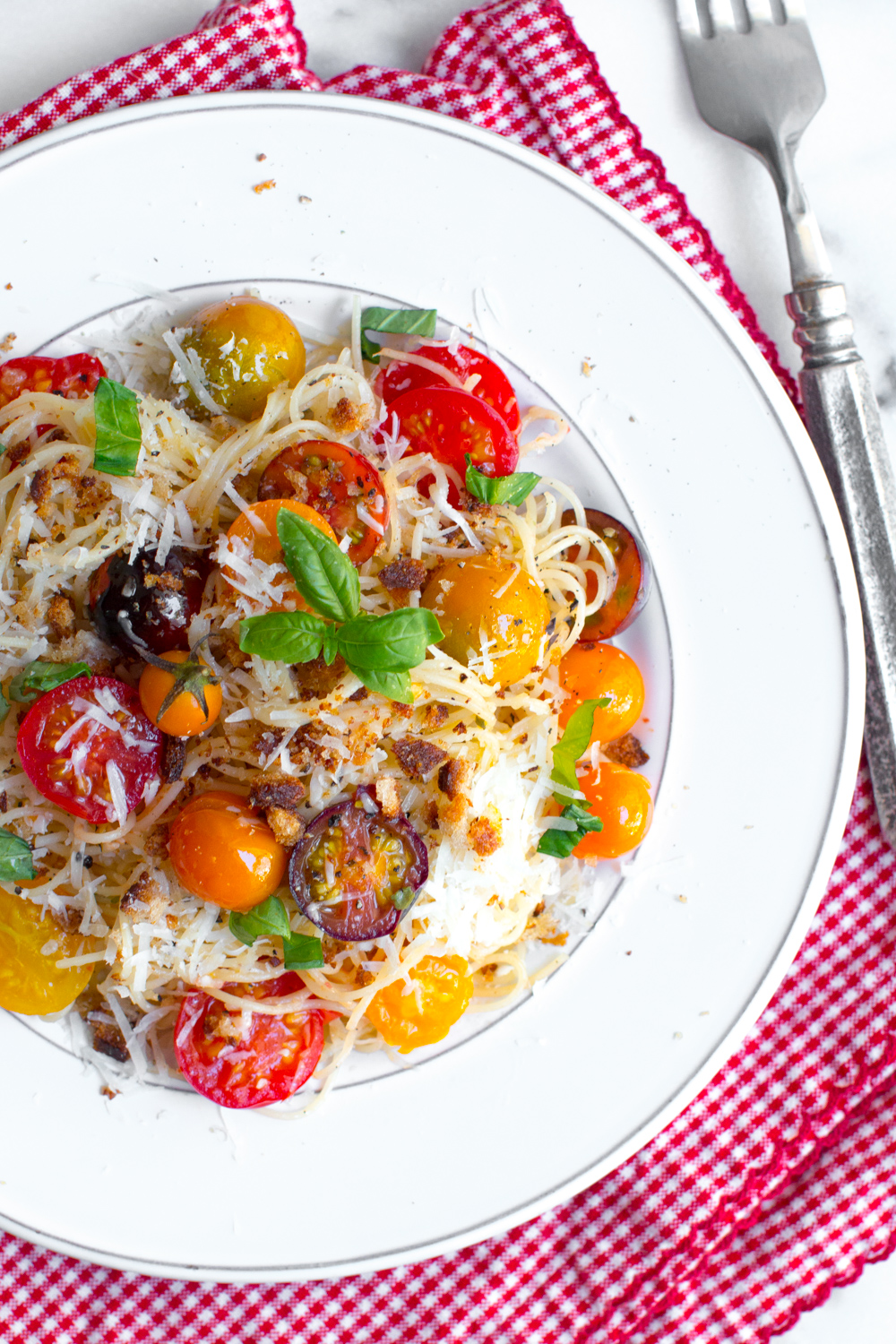Cacio e Pepe with Cherry Tomatoes