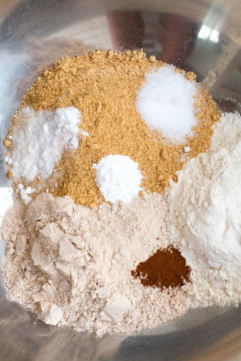 Nutella S'mores Cookie Cups dry ingredients