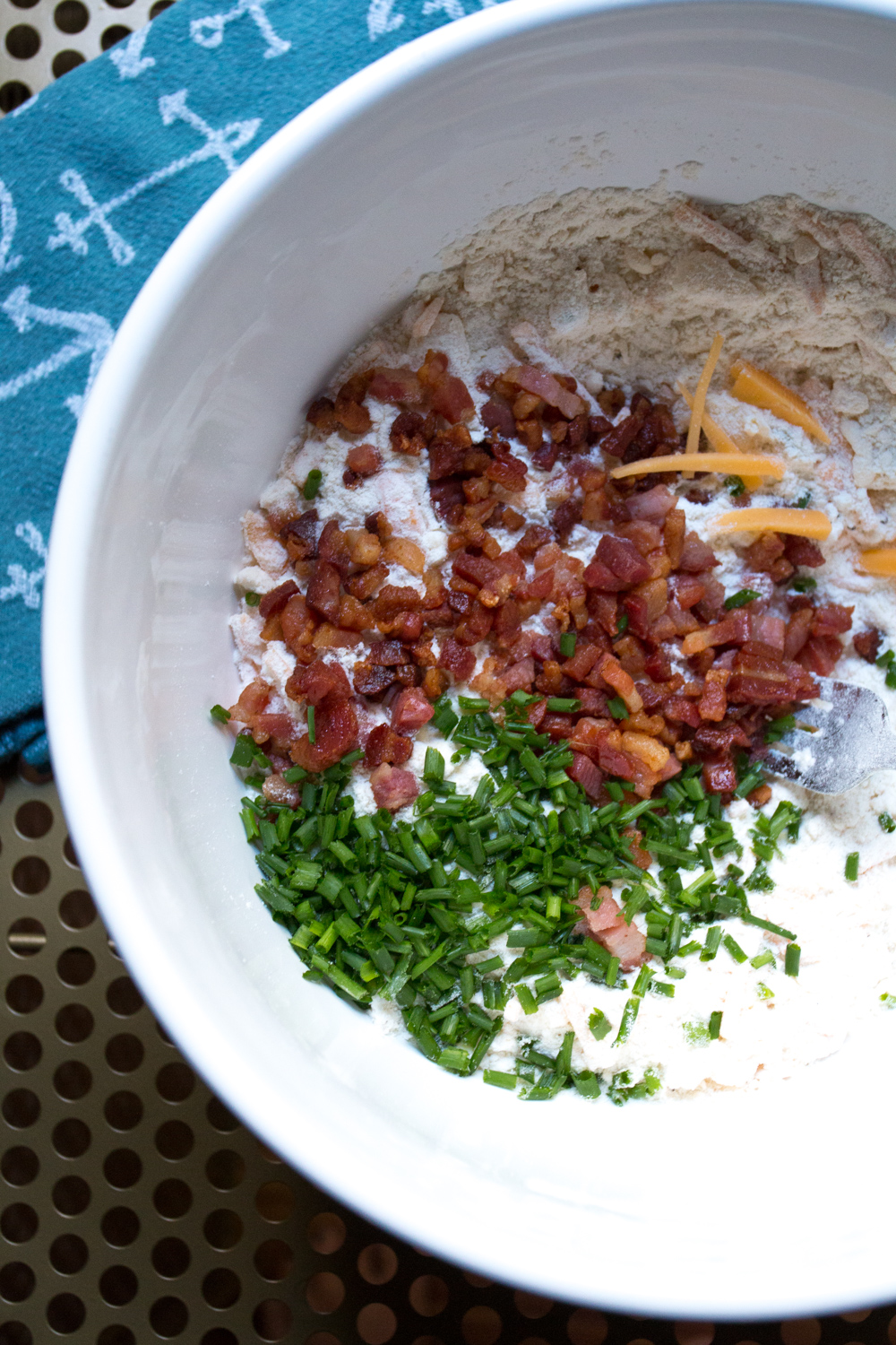 Smoked Cheddar Pancetta Scone mix