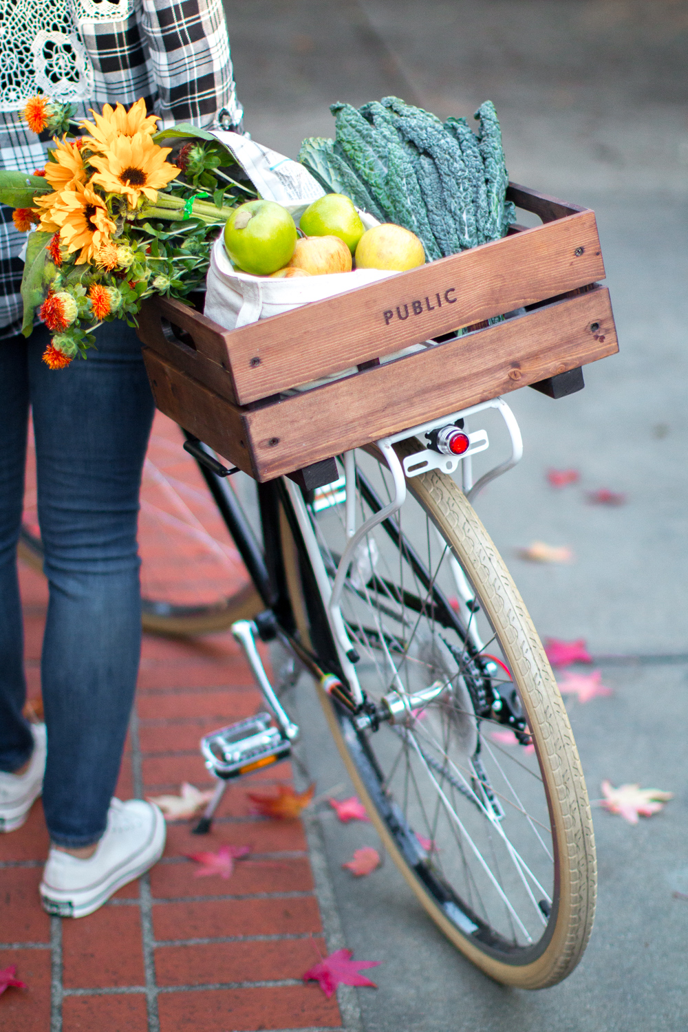 My PUBLIC V7 is all loaded up and ready for the ride home.