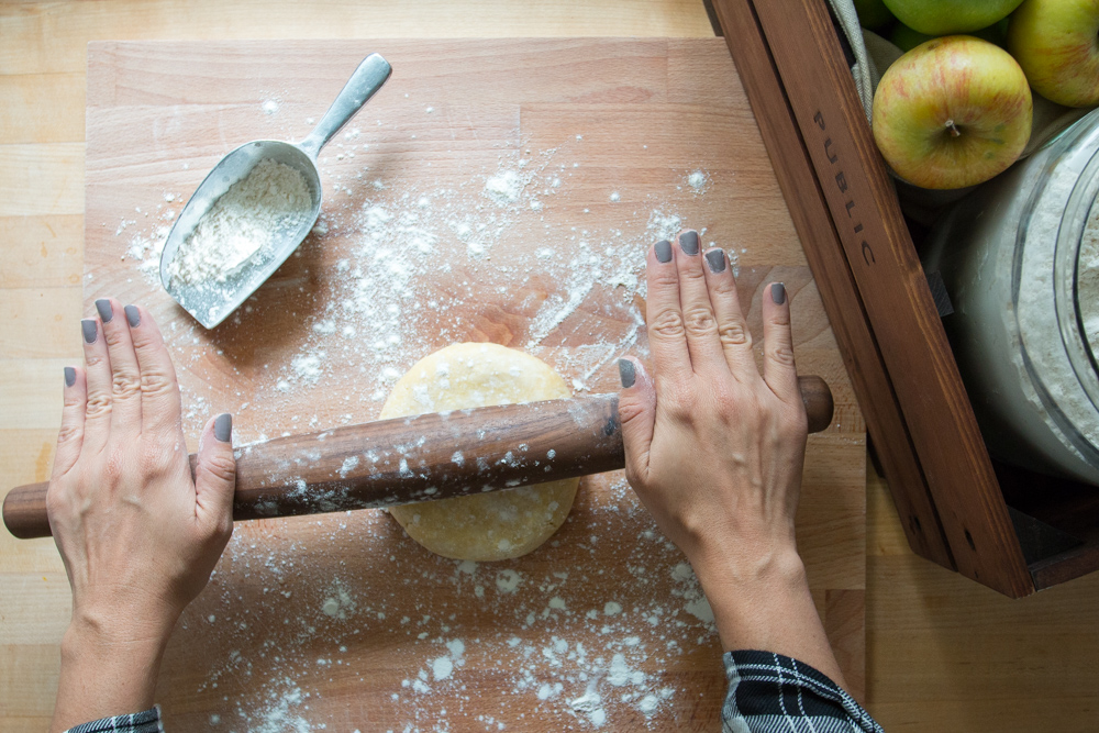 simple, all-butter, pie dough