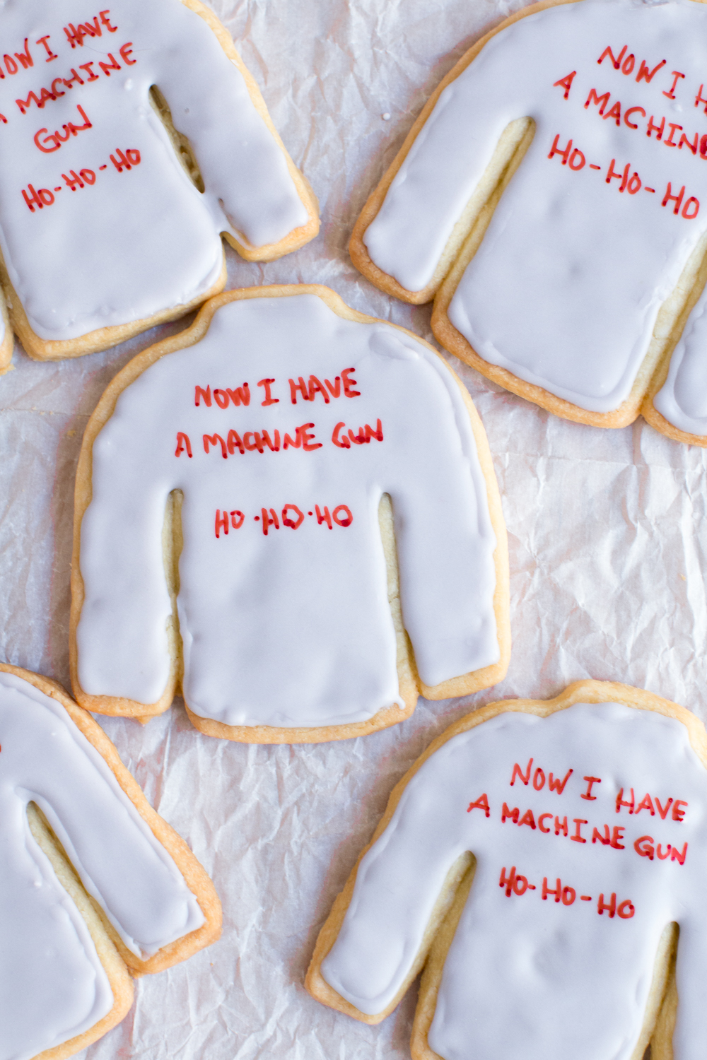Die Hard Christmas Movie Cookies