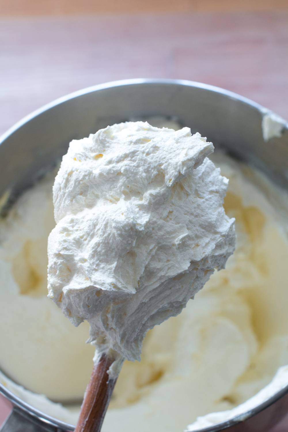 beat the butter and sugar