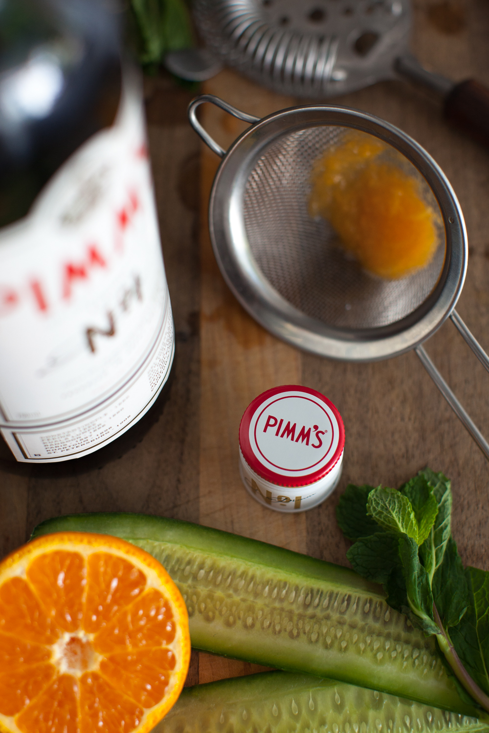 Be sure to strain out the pulp for a clean drink. 