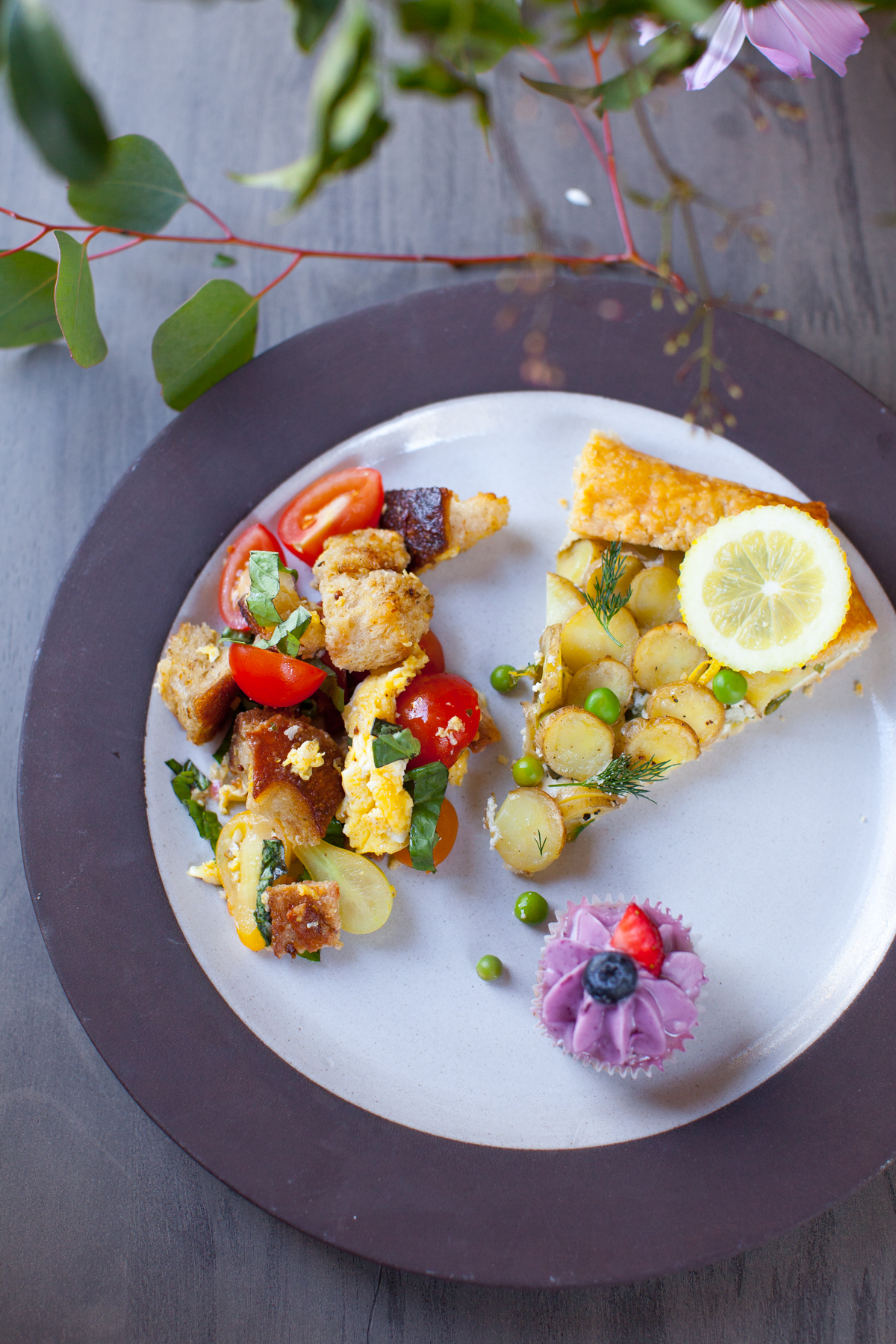 A plateful of pretty at the Spring Fling Brunch.